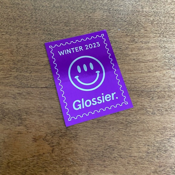 Free add-on for orders $20+: Glossier Sticker - Picture 1 of 1